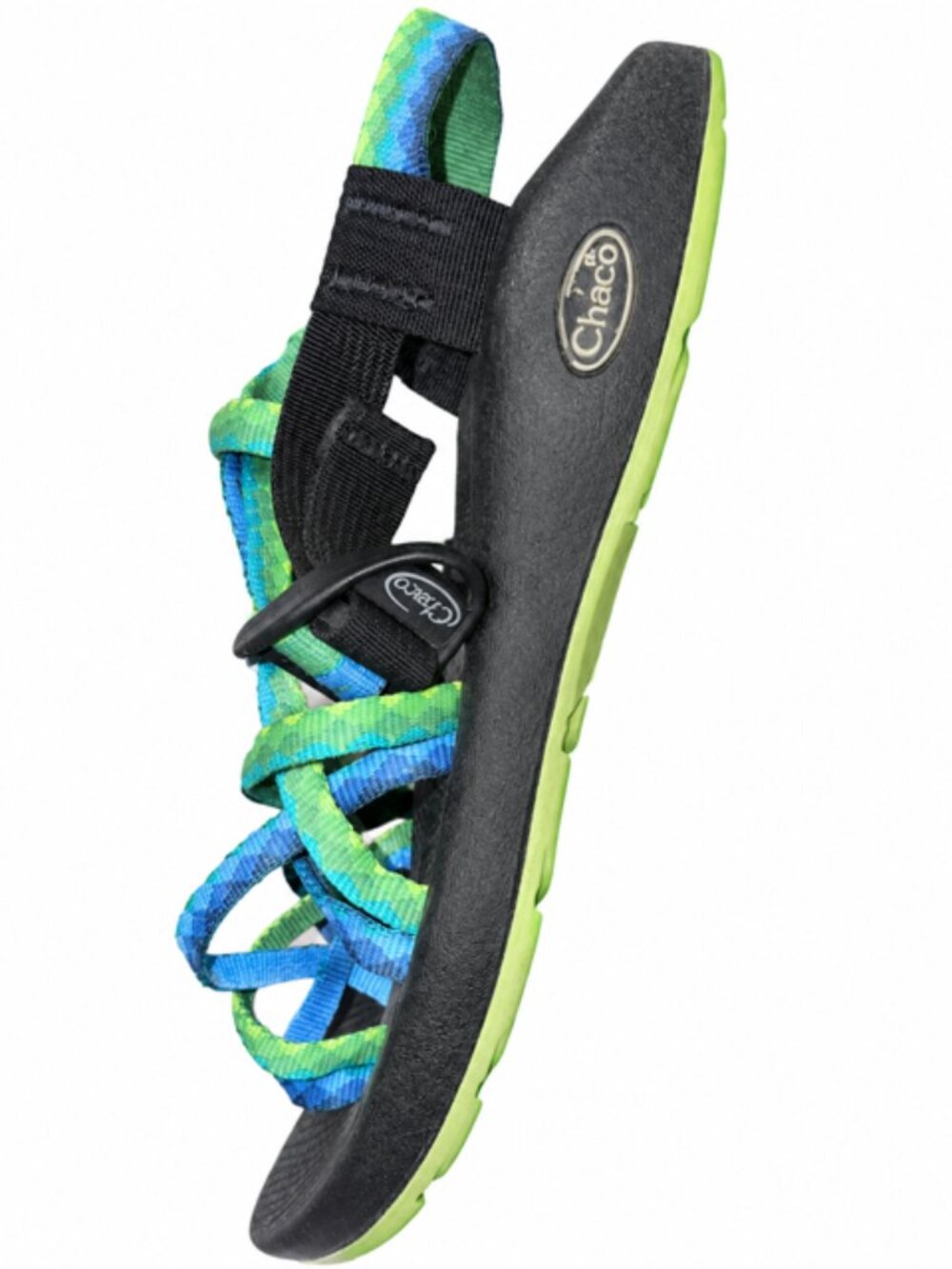Chaco ZX/2 Yampa Fresh Green Blue Sport Sandals Women’s Size 9